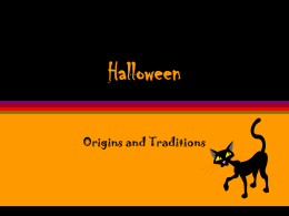 Halloween Origins and Traditions Origins  Halloween began two thousand years ago in Ireland, England, and Northern France with the ancient religion of the.