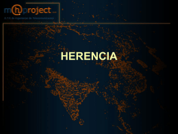 HERENCIA HERENCIA  • • • • •  ¿Qué es? Tipos de herencia. Sobrescribir. This Super  22/11/2005  E.T.S de Ingenieros de Telecomunicación - UPNA  .2