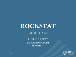 ROCKSTAT APRIL 11, 2013 PUBLIC SAFETY INFRASTRUCTURE HOUSING Department of Law PRESENTED BY: Kerry F. Partridge City Attorney.