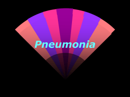 Pneumonia Definition • Pneumonia is an acute infection of the parenchyma of the lung(肺实质), caused by bacteria, fungi(真菌）, virus, parasite（寄生虫） etc. • Pneumonia may also be caused by.