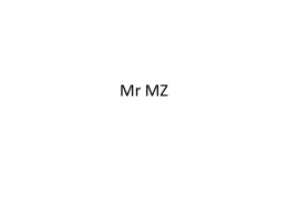 Mr MZ History • • • • • •  32 years old man Fever for 4 days Myalgia, arthralgia Headache Poor oral intake Vomiting.