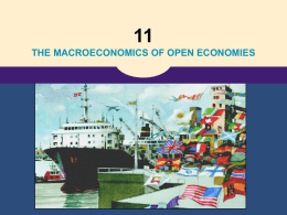 THE MACROECONOMICS OF OPEN ECONOMIES Open-Economy Macroeconomics: Basic Concepts Copyright © 2004 South-Western.