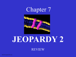 Chapter 7  JEOPARDY 2 REVIEW S2C06 Jeopardy Review What’s it made of?  Parts & Functions  Parts & Functions 2  Vocab  CELL PEOPLE.