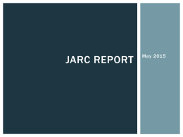 JARC REPORT  May 2015 CHURCH DOCUMENTS Constitution of University Baptist Church By-Laws Leadership Manual  Policies, Procedures, and Documents.