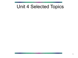 Unit 4 Selected Topics Spintronic devices &bull; Hard disk drives &ndash; GMR &ndash; Spin valve  &bull; MRAM &ndash; Pseudo-spin valve &ndash; Magnetic tunnel junction  &bull; Spin transistors http://physicsweb.org/articles/news/6/4/12/1
