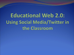 What is this “Social Media” thing about? Social Media Guidelines for Schools   http://thinkingmachine.pbworks.com/Think-Social-Media-Guidelines    http://socialmediaguidelines.pbworks.com/            Faculty & Staff Guidelines Student Guidelines Parent Guidelines District Recommended Social Media.