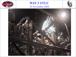 WFC3 STUC 18 November 2004 Optical Stimulus  18 November 2004  STUC at STScI – Howard Bushouse.
