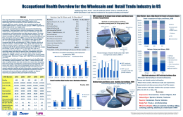 Occupational Health Overview for the Wholesale and Retail Trade Industry in US HeeKyoung Chun, Sc.D.1 Vern P.