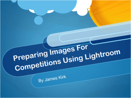 Things You Need To Know 1 Membership and Club #&rsquo;s 2 Naming Conventions 3 Important Terms Color Space Image Format Image Resolution  Image Size Image Aspect Ratio Exporting Files Compressing Files 4