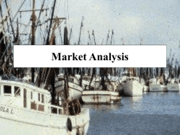 Market Analysis Background • Marketing plans can’t but put together without some form of analysis • How do I match my company’s assets.