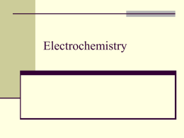 Electrochemistry Terminology  You may have noticed oxygen never gets oxidized,  it always gets reduced.  The reason for this is because oxygen.