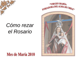 Cómo rezar el Rosario El Rosario es una manera sencilla de orar.