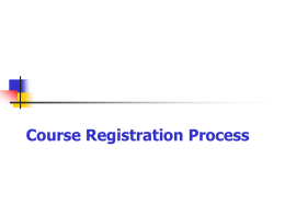 Course Registration Process Start your Web browser with   https://prod.campuscruiser.com/myksc Find Your MyKSC Log In ID Click on “What is My User Id” Click.