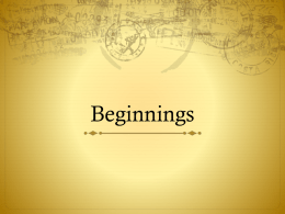 Beginnings The job of the opening paragraph.   Hooks or engages reader    Makes promises      voice—author’s pov toward subject    point of view—first, second or third    form—blog, story, argument  Gives.