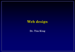 Web design Dr. Tim King My CV   Computer Lab 1973-1981 – Wrote a relational database for Ph.D.     Lecturer, University of Bath 1981-1983 R&D Director 1984-1986 –