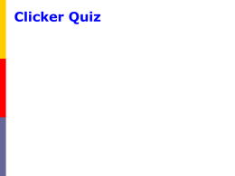 Clicker Quiz Approximately what percentage of U.S. workers were union members in 2010? a) b) c) d)  6% 12% 22% 34%  0% a)  0%  0%  b)  c)  0% d)
