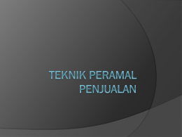 PERAMALAN Peramalan adalah pemikiran terhadap suatu besaran, misalnya permintaan terhadap satu atau beberapa produk pada periode yang akan datang.  hakekatnya peramalan hanya merupakan suatu perkiraan.