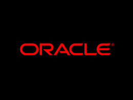 Application Server 10 g JDeveloper 10  g  10G Release 2 – New Features Overview Server Technologies Oracle Corporation.
