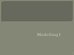  An  introduction to data modelling   The  purpose of data modelling   Modelling  data relationships.