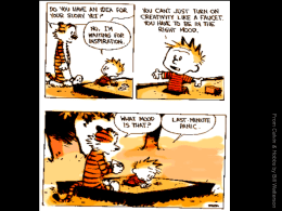 From Calvin & Hobbs by Bill Watterson stumbling with confidence assessing creative practice Creativity surrounds us on all sides: from composers to  chemists,