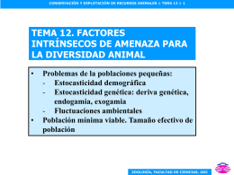CONSERVACIÓN Y EXPLOTACIÓN DE RECURSOS ANIMALES > TEMA 12 > 1  TEMA 12.