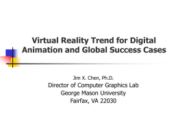 Virtual Reality Trend for Digital Animation and Global Success Cases  Jim X.