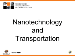 Nanotechnology and Transportation Updated September 2011 cc by Redsimon  Man and Machine—A love story Updated September 2011