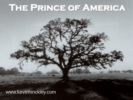The Prince of America  www.kevinhinckley.com Goodbye Elder Wirthlin Financial crunch hits the military…