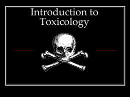 Introduction to Toxicology Medical Toxicology....     Is a board-accredited specialty requiring at least two years of training after residency in either emergency medicine, pediatrics, internal medicine.