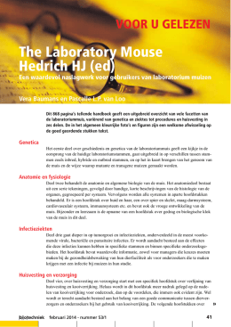The Laboratory Mouse Hedrich HJ (ed)
