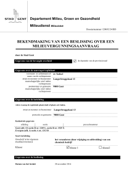 Lees bijlageBekendmaking vergunningsaanvraag nv Sadaci
