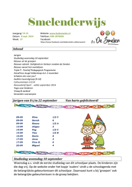 01 smelenderwijs 8 sept. 2014