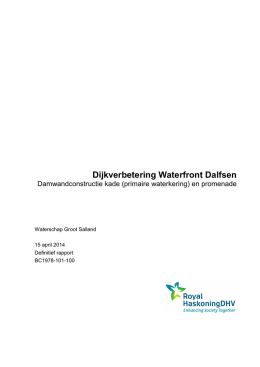 (primaire waterkering) en promenade