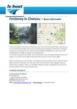 Fontenoy le Chateau – Basis Informatie