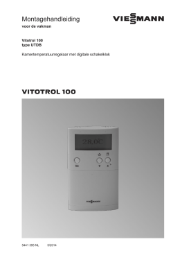 5441-395-NL MH Vitotrol 100 UTDB_5-2014