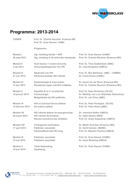 Programma: 2013-2014