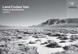 Land Cruiser Van - ASH Carrosserie