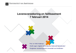 Presentatie Kalkman - ACIS - Universiteit van Amsterdam