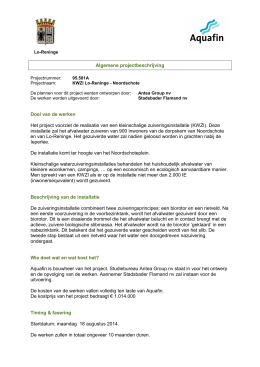 (76 KB) projectomschrijving