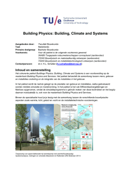 Building Physics: Building, Climate and Systems