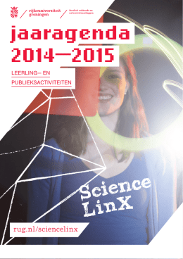sciencelinx - Rijksuniversiteit Groningen