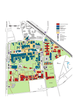 Plattegrond campus - Radboud Universiteit