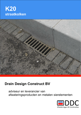 K20 straatkolken - Drain Design Construct BV