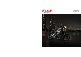 MT-09 ABS - Yamaha Motor Europe