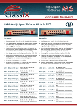 NMBS M6 - 2014 - Classix Trains