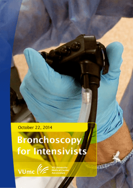 Bronchoscopy for Intensivists