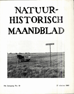 54e Jaargang No. 10 27 oktober 1965