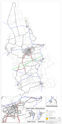 Strooiroutes gemeente Voorst 2014-2015
