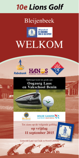 WELKOM - Lionsnet.nl