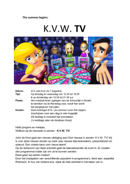 K.V.W. TV - KVW Budel